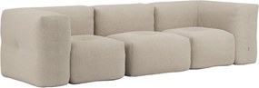 Soft Zitzak Indoor 3 Seater - Teddy Beige
