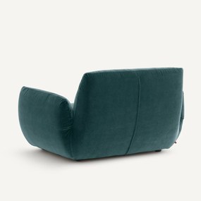 Fauteuil in fluweel, Spogano