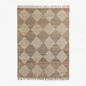 Rechthoekig Hennep Vloerkleed Sarina 315 X 210 Cm - Sklum