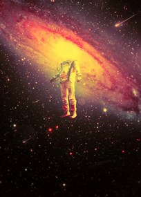 Ilustratie Mr. Galaxy, Francis Minoza, (30 x 40 cm)