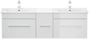 Saniclear Fortuna Badkamermeubel 150 hoogglans wit