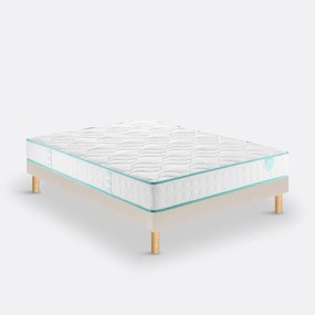 Ensemble. matras met pocketveren + bedbodem, LE TOUT TENDRE