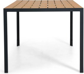 Dining Tuintafel rechthoekig 150x90 cm Grijs Creta
