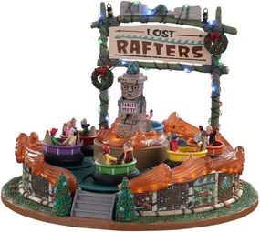 Lemax - 'Lost Rafters' - Verlichte attractie met animatie &amp; muziek/geluid - Inclusief adapter