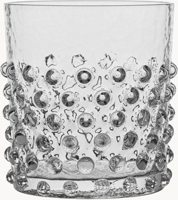 Mondgeblazen tumbler Hobnail (set van 2)