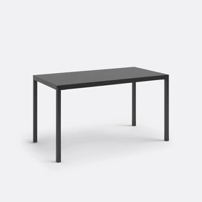 Eettafel, gelakt staal, 4 personen, HIBA