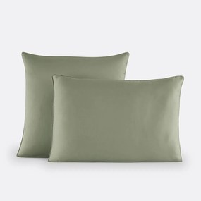 Kussensloop in katoensatijn, 153 draden, Opale