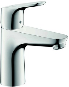 Hansgrohe Focus wastafelkraan zonder waste chroom