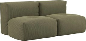 Soft Zitzak Indoor 2 Seater - Corduroy Olive