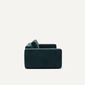 Compacte bank 3-zit in fluweel, Skander