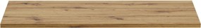 Comad Artisan wastafel toppaneel 120cm eiken