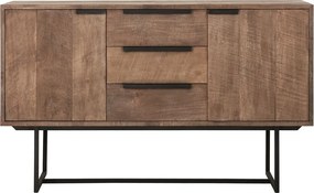 DTP Home Odeon Teak Dressoir Op Hoge Poten - 139x45x84cm.