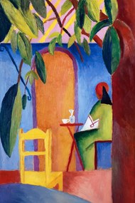 Kunstreproductie Turkish Cafe No.2, August Macke