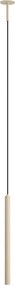 Moderne hanglamp beige met ingebouwde plafondplaat - Chuba