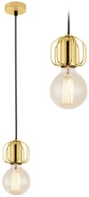 Enkele hanglamp Loft goud APP592-1CP