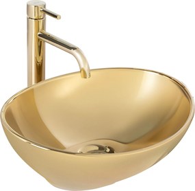 Opzetwastafel Rea Sofia Gold