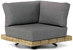 Santika Furniture Santika Superior Corner Aluminium/teak Old Teak Greywash