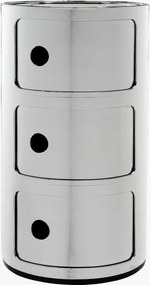 Design container Componibili, 3 modules, H 59 cm