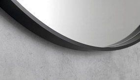 Sapho Notion spiegel rond 70x70cm zwart mat
