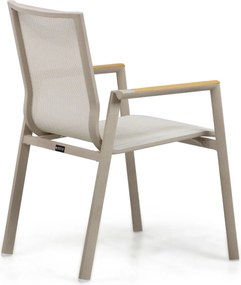 Tuinstoel Aluminium Zand/Beige Lifestyle Garden Furniture Fiora