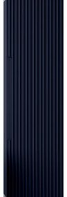 Adema Prime Balance Hoge Kast - 120x34.5x26.9cm - 1 deur - mat marine blauw - MDF 88211