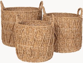 Opbergmanden Krabi van zeegras, 3-delig