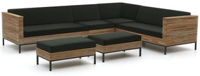 ROUGH-D hoek loungeset 6-delig