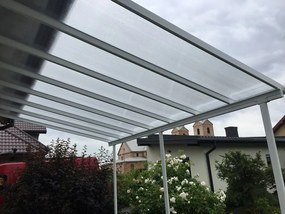 Aluminium carport Sierra Palram - Canopia 3 x 4,35 m wit