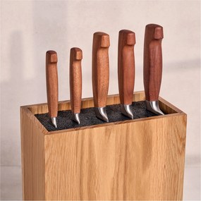 ZWILLING VIER STERNE 6-delig, Messenblok, Bruin - VIER STERNE - ZWILLING