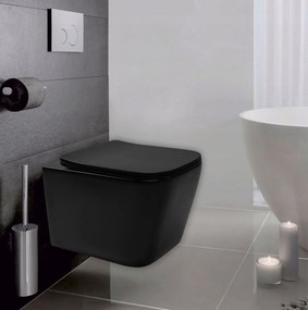 Hangende toilet Rea Julio Black Mat