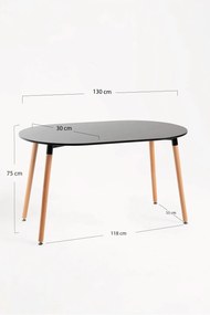 Ovale torentafel