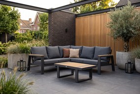 Hoek loungeset 5 personen Aluminium Grijs  Lifestyle Garden Furniture Marietta