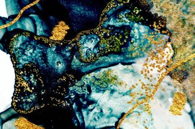Ilustratie River. Marble art. Background., CARACOLLA, (40 x 26.7 cm)