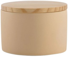 HEMA Kaars Met 3 Lonten In Naturel Pot Ø11x7.5