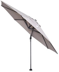 GI Hawaii zweefparasol 350 cm. - Sand - met Madrid voet en hoes