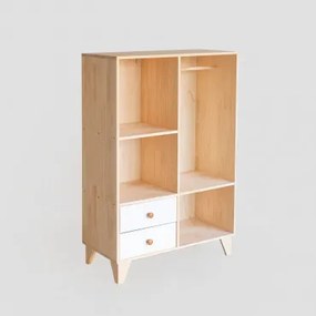 Boxy Kids Houten Kast Houtbruin - Sklum