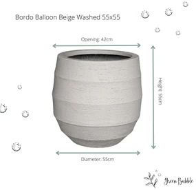 Pot Bordo Balloon Sand