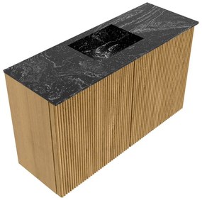 Mondiaz Joya DLux 70cm toiletmeubel oak met wastafel faye midden 1 kraangat lava
