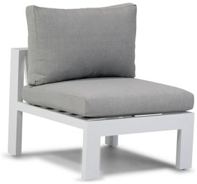 Lifestyle Garden Furniture Manuta Midden Module Wit Aluminium Wit