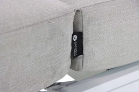 Santika Mulsanne Lounger Aluminium Wit