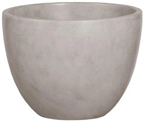 BRAUER Concrete Waskom opbouw - 36x36x28cm - zonder overloop - rond - beton 8034