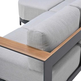 Garden Impressions Malakka loungebank chaise longue - light teak look