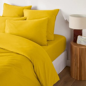 Effen dekbedovertrek in gewassen katoen, Scenario