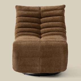 Verstelbare Lounge Fauteuil Retro Caramel