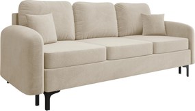 Slaapbank Torlua 102, Aantal zitplaatsen: 4, Aanwezig, 96x228x94cm, 114 kg, Poten: Metaal, Hout: Grenen