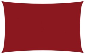 vidaXL Zonnescherm rechthoekig 2x5 m oxford stof rood