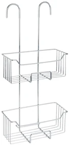 Wenko Milo douchecaddy 2-laags RVS glanzend