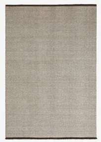 Rechthoekig Tapijt Van Wol En Katoen Quiteria 160 X 230 Cm & Marrón Sepia - Sklum