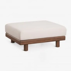 Tuinpoef 100x80 Cm In Acaciahout Edrien Acacia Bruin - Sklum