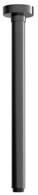 Hotbath COBBER Plafondbuis rond 30 cm Gepolijst zwart PVD CB453PBP